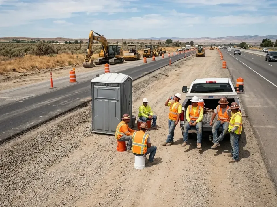 highway-road-construction-crew-007 — frequently asked questions, Porta Potty and Restroom Rentals in Kahaluu-Keauhou, HI